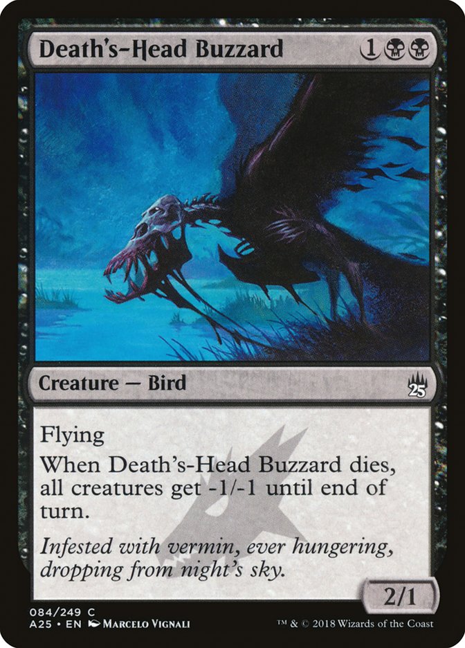 Death's-Head Buzzard [Masters 25] | Card Merchant Takapuna