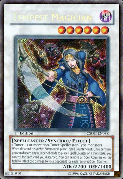 Tempest Magician [CSOC-EN088] Secret Rare | Card Merchant Takapuna