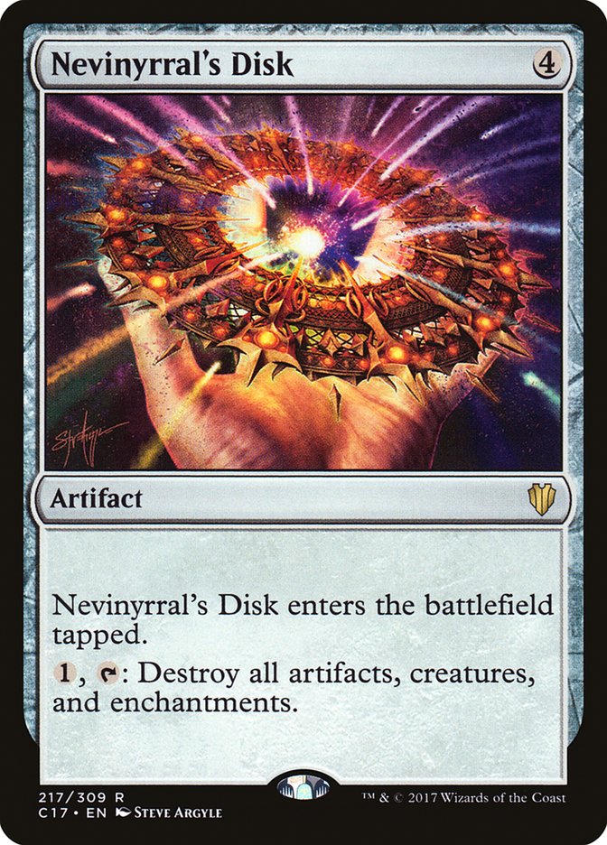 Nevinyrral's Disk [Commander 2017] | Card Merchant Takapuna