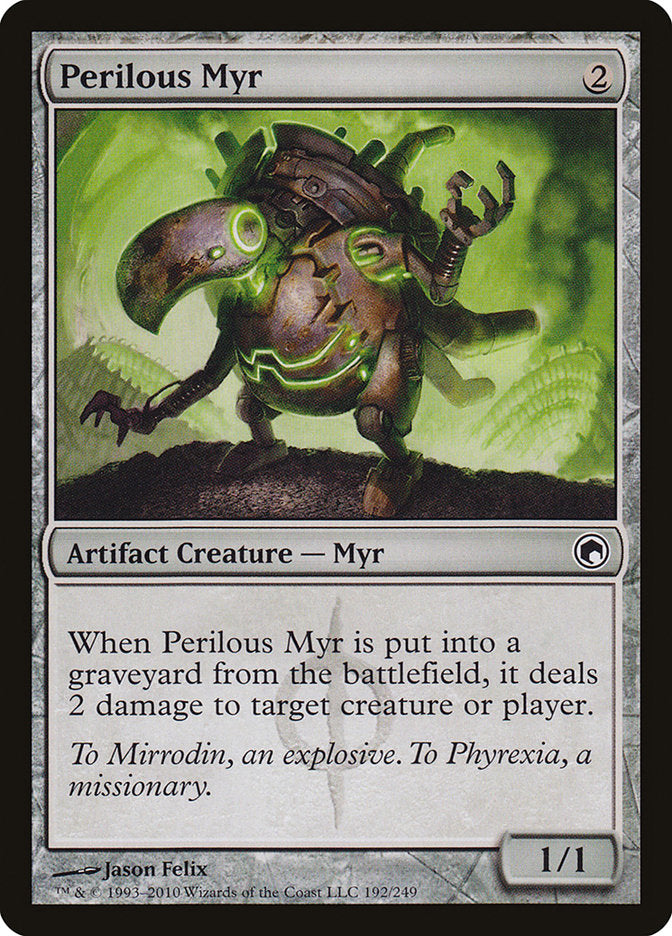 Perilous Myr [Scars of Mirrodin] | Card Merchant Takapuna