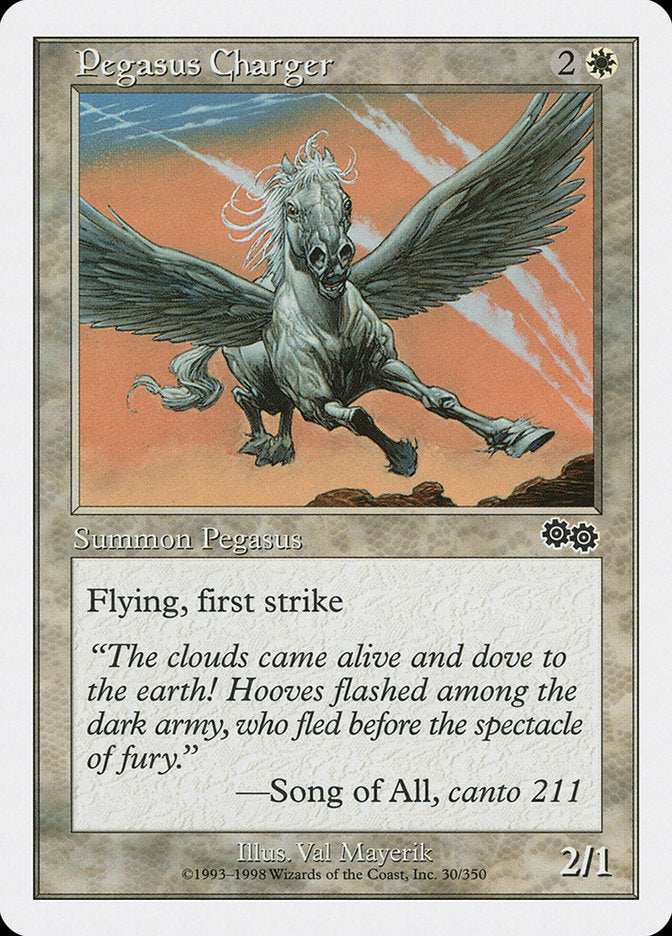 Pegasus Charger [Anthologies] | Card Merchant Takapuna