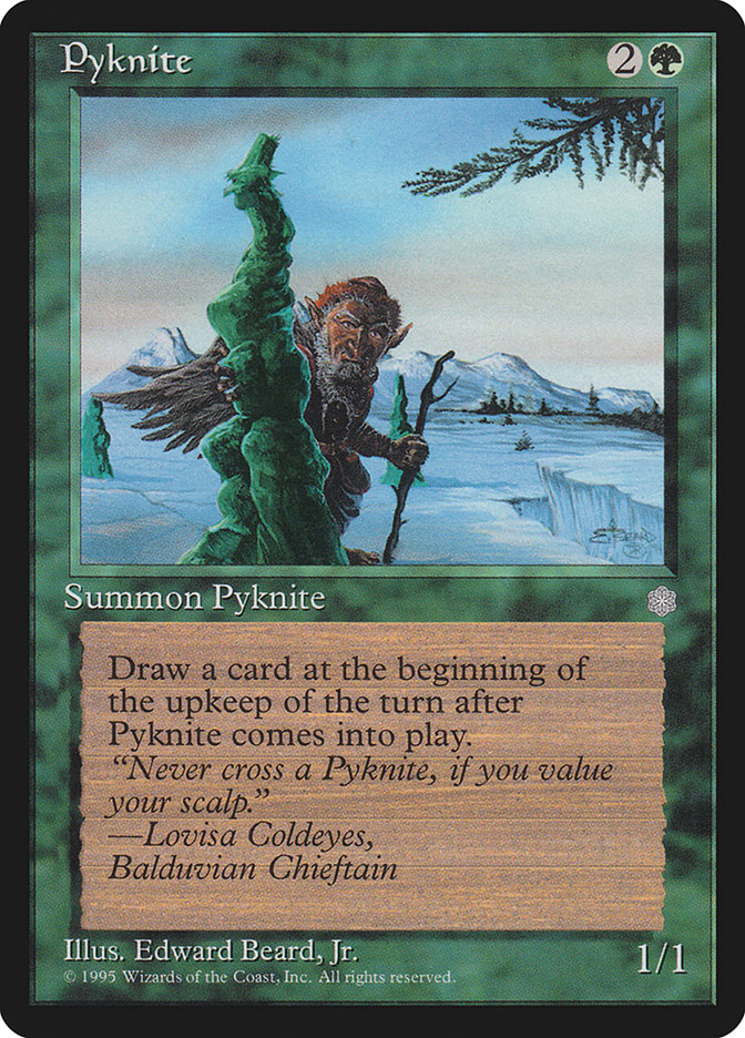 Pyknite [Ice Age] | Card Merchant Takapuna