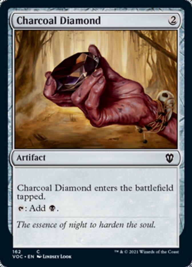 Charcoal Diamond [Innistrad: Crimson Vow Commander] | Card Merchant Takapuna