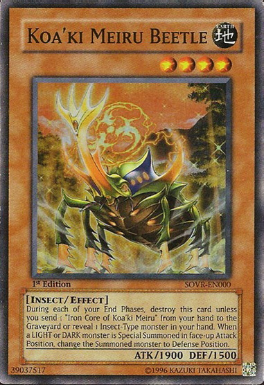 Koa'ki Meiru Beetle [SOVR-EN000] Super Rare | Card Merchant Takapuna