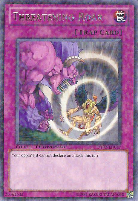 Threatening Roar [DT03-EN047] Rare | Card Merchant Takapuna