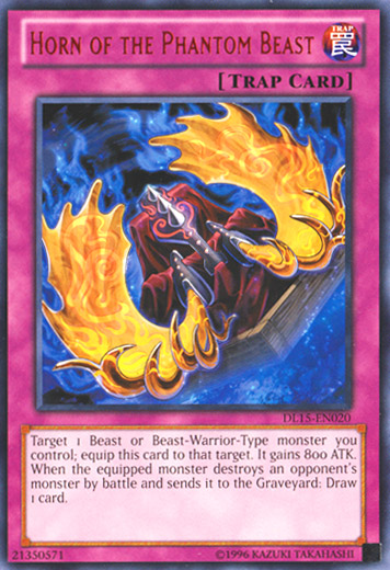 Horn of the Phantom Beast (Red) [DL15-EN020] Rare | Card Merchant Takapuna