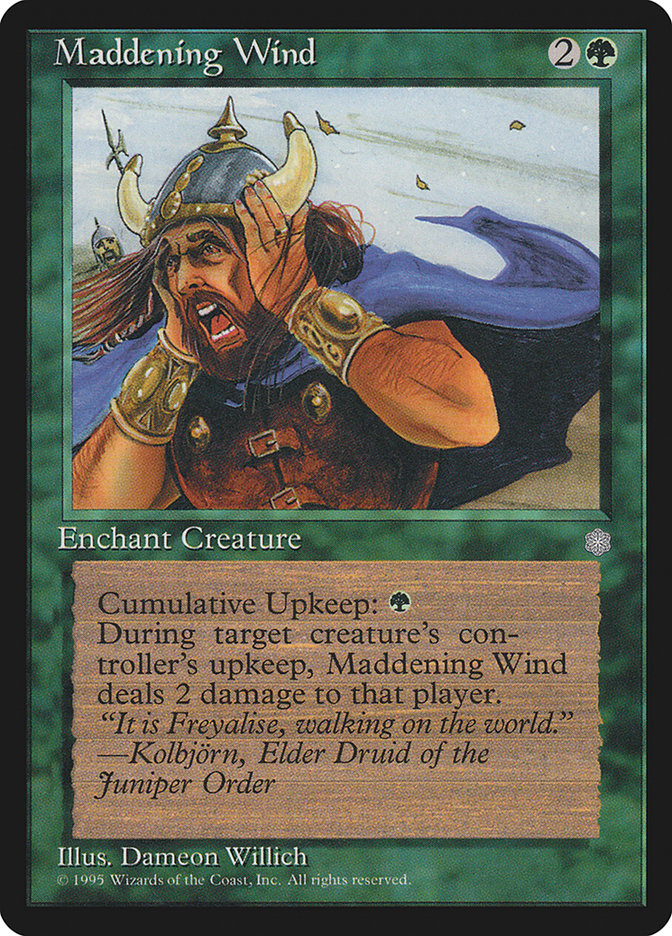 Maddening Wind [Ice Age] | Card Merchant Takapuna