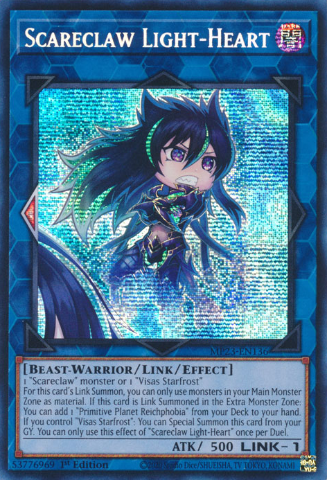 Scareclaw Light-Heart [MP23-EN136] Prismatic Secret Rare | Card Merchant Takapuna