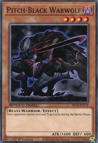 Pitch-Black Warwolf [SBCB-EN178] Common | Card Merchant Takapuna