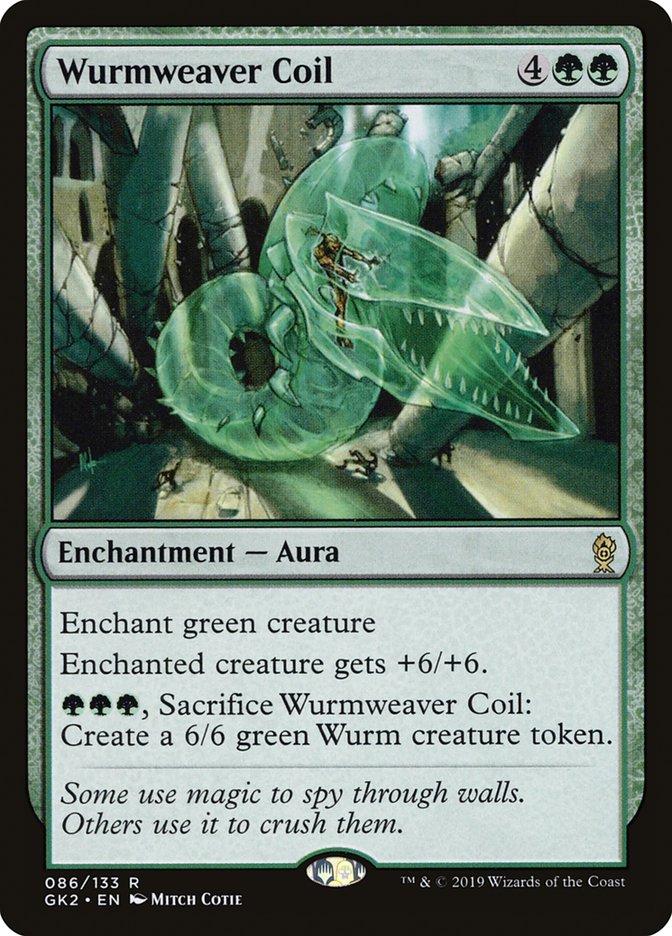 Wurmweaver Coil [Ravnica Allegiance Guild Kit] | Card Merchant Takapuna