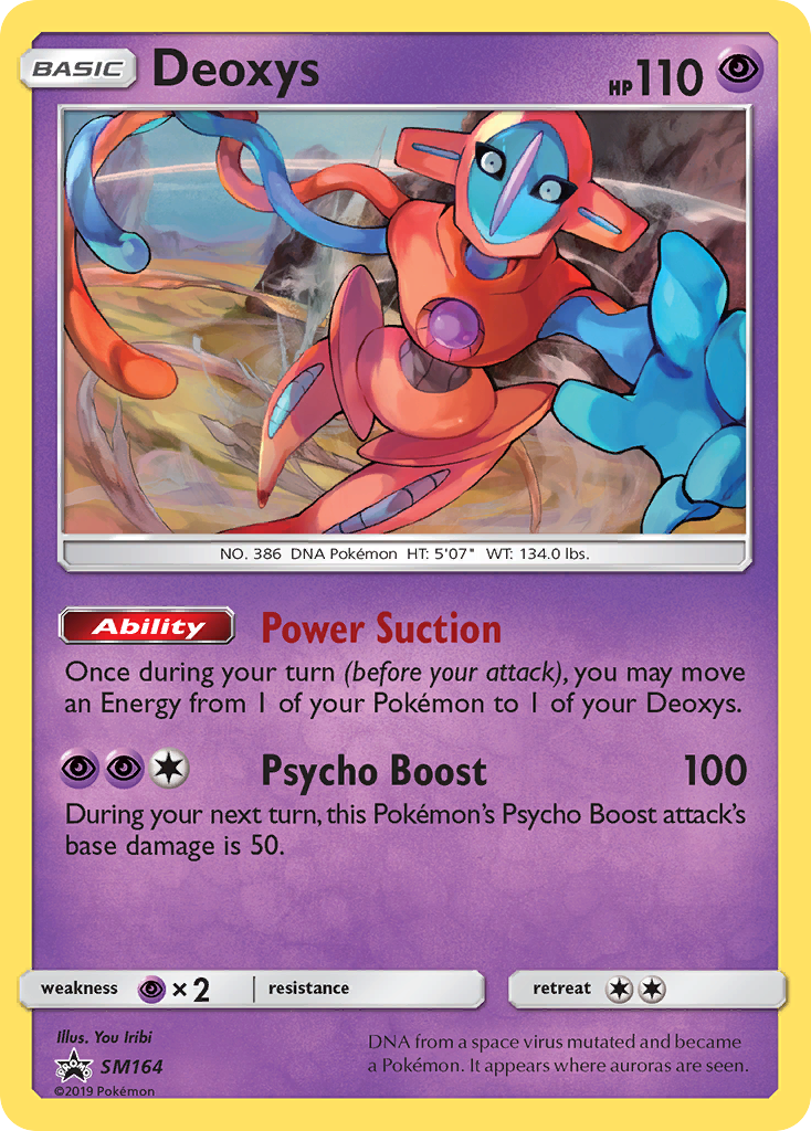 Deoxys (SM164) [Sun & Moon: Black Star Promos] | Card Merchant Takapuna