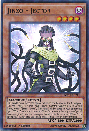 Jinzo - Jector [MP15-EN214] Super Rare | Card Merchant Takapuna