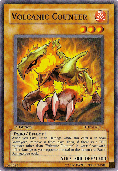 Volcanic Counter [PTDN-EN012] Super Rare | Card Merchant Takapuna