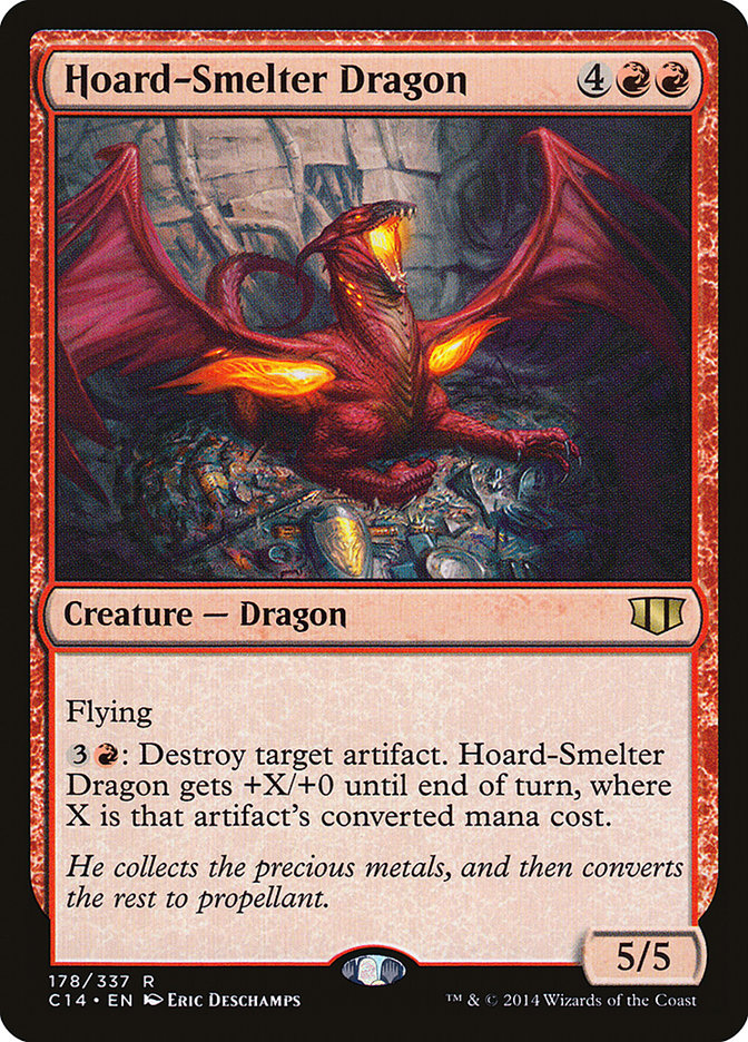 Hoard-Smelter Dragon [Commander 2014] | Card Merchant Takapuna