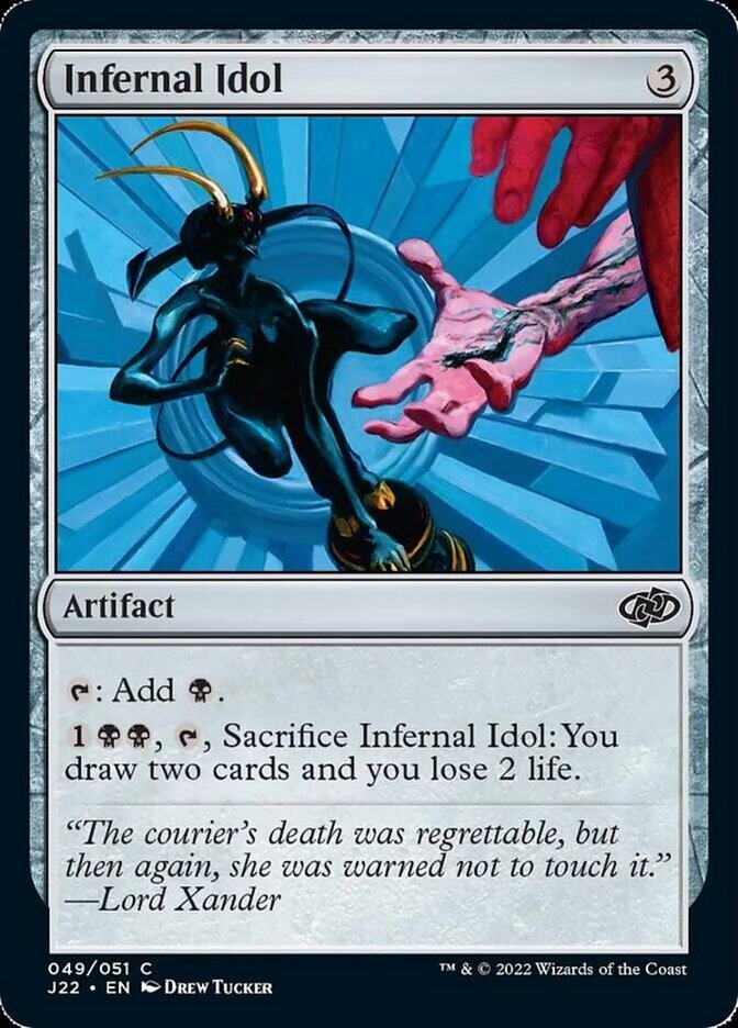 Infernal Idol [Jumpstart 2022] | Card Merchant Takapuna