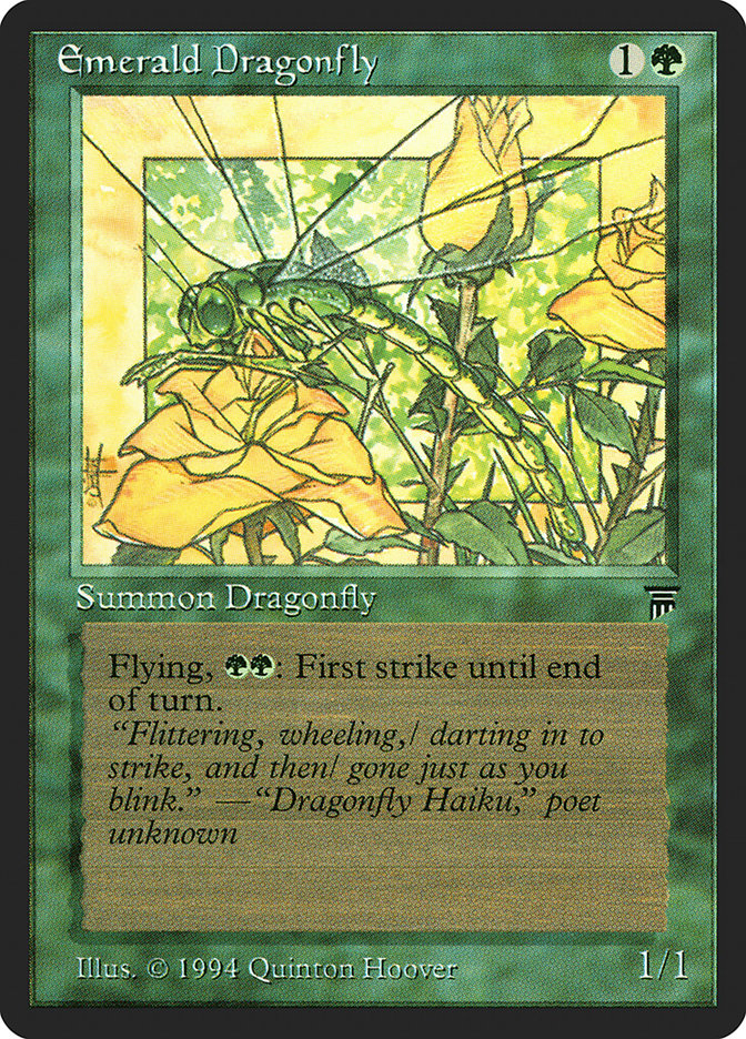 Emerald Dragonfly [Legends] | Card Merchant Takapuna