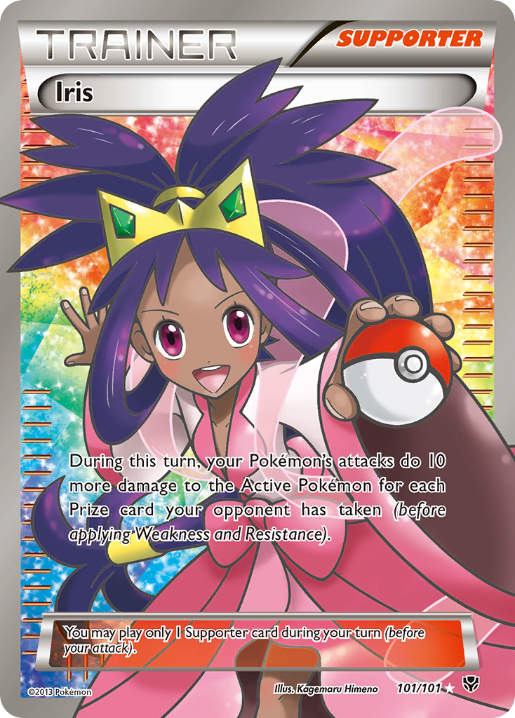 Iris (101/101) [Black & White: Plasma Blast] | Card Merchant Takapuna