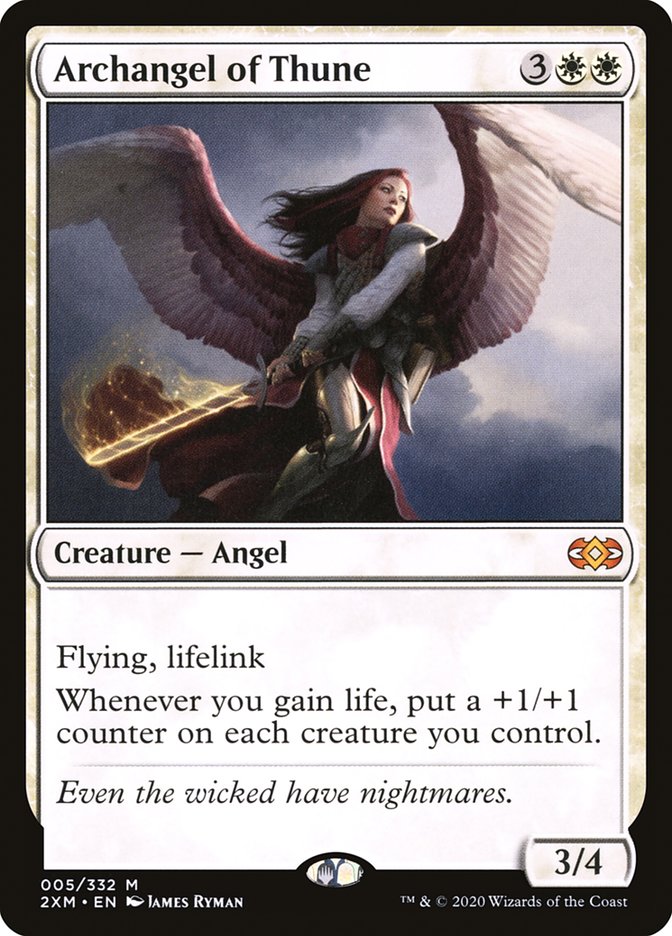 Archangel of Thune [Double Masters] | Card Merchant Takapuna