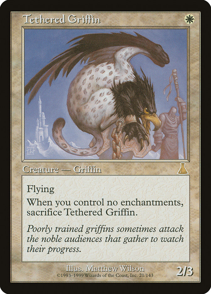 Tethered Griffin [Urza's Destiny] | Card Merchant Takapuna