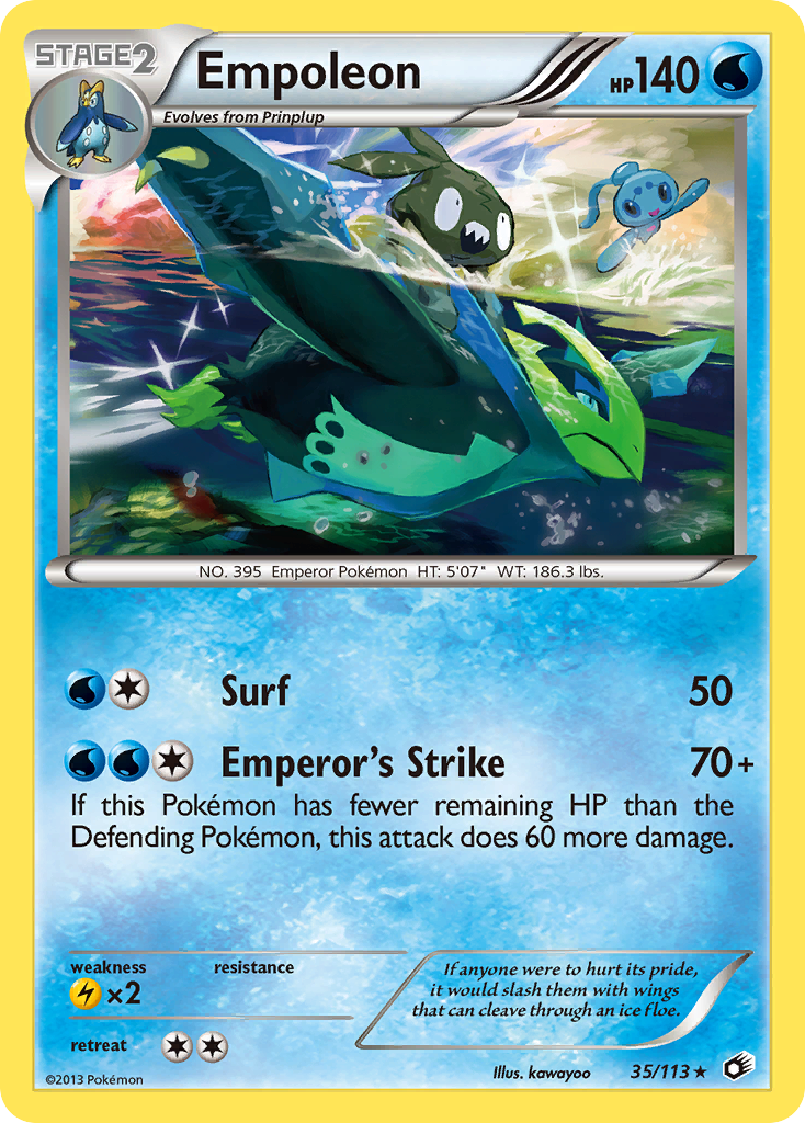 Empoleon (35/113) [Black & White: Legendary Treasures] | Card Merchant Takapuna