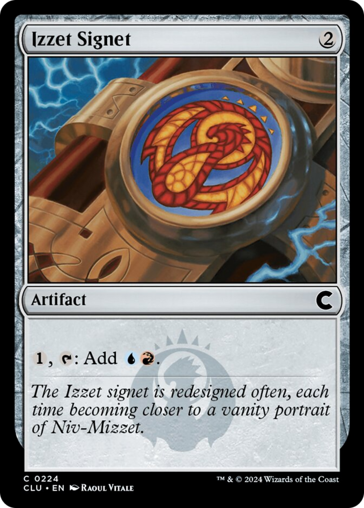 Izzet Signet [Ravnica: Clue Edition] | Card Merchant Takapuna