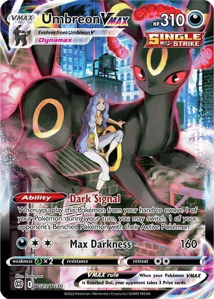 Umbreon VMAX (TG23/TG30) [Sword & Shield: Brilliant Stars] | Card Merchant Takapuna