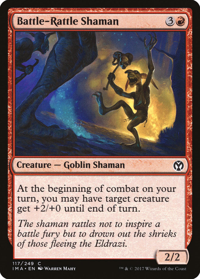 Battle-Rattle Shaman [Iconic Masters] | Card Merchant Takapuna