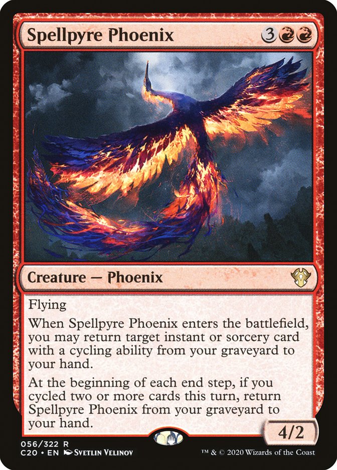 Spellpyre Phoenix [Commander 2020] | Card Merchant Takapuna