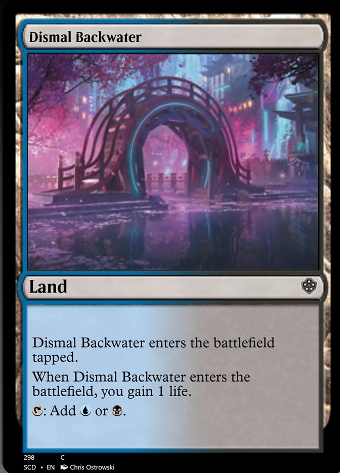 Dismal Backwater [Starter Commander Decks] | Card Merchant Takapuna