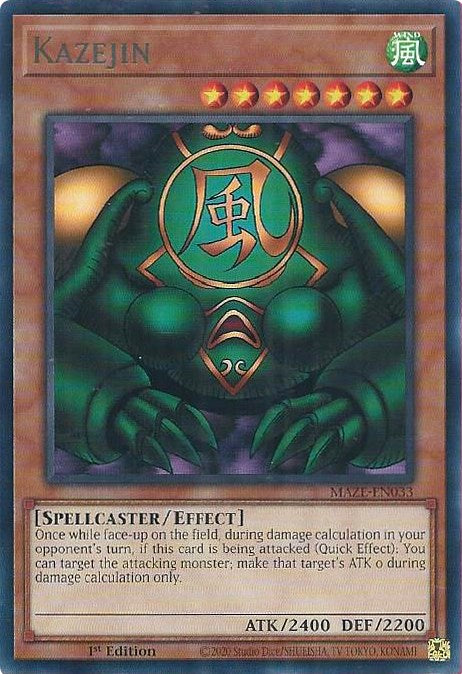 Kazejin [MAZE-EN033] Rare | Card Merchant Takapuna