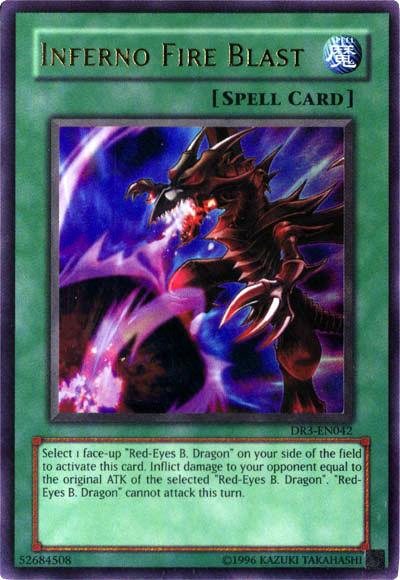 Inferno Fire Blast [DR3-EN042] Ultra Rare | Card Merchant Takapuna