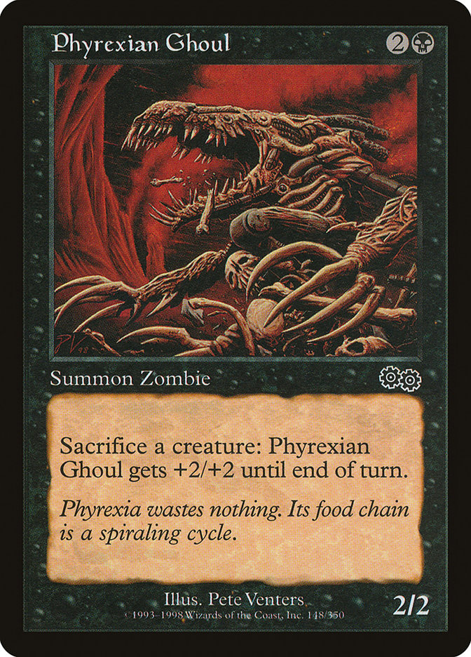 Phyrexian Ghoul [Urza's Saga] | Card Merchant Takapuna