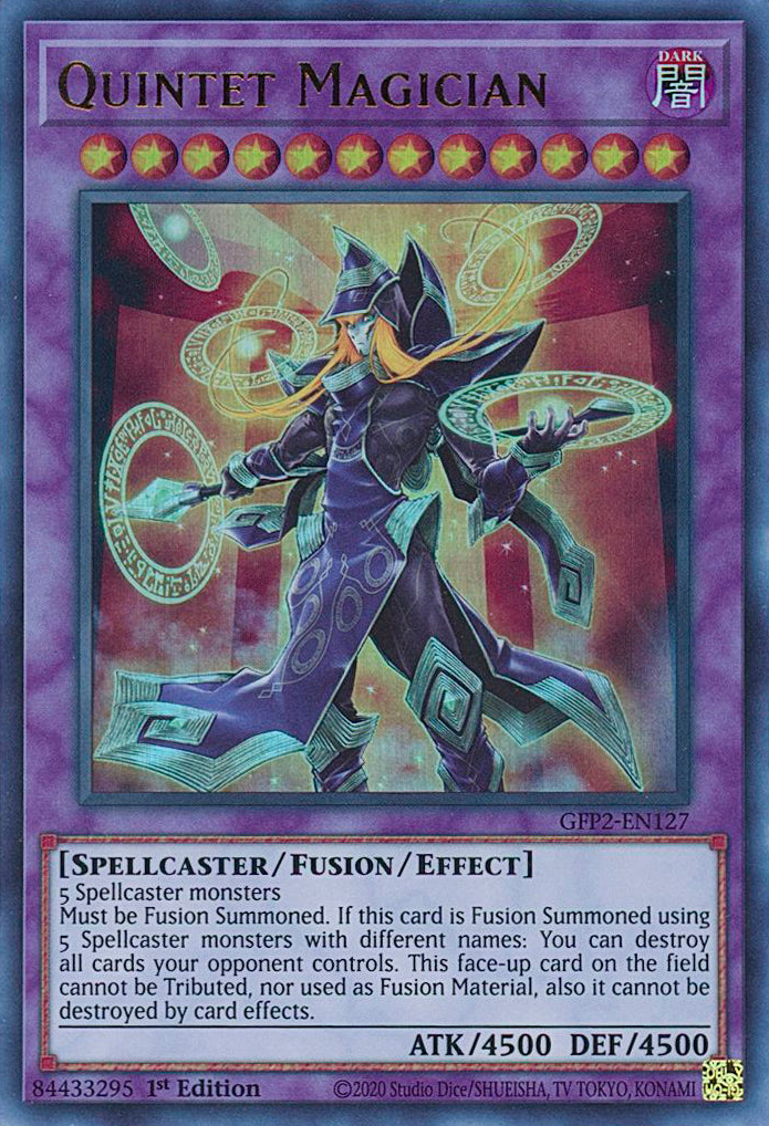 Quintet Magician [GFP2-EN127] Ultra Rare | Card Merchant Takapuna