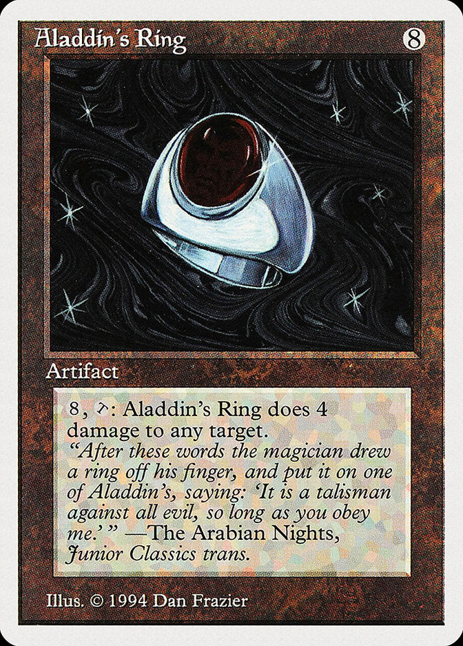 Aladdin's Ring [Summer Magic / Edgar] | Card Merchant Takapuna