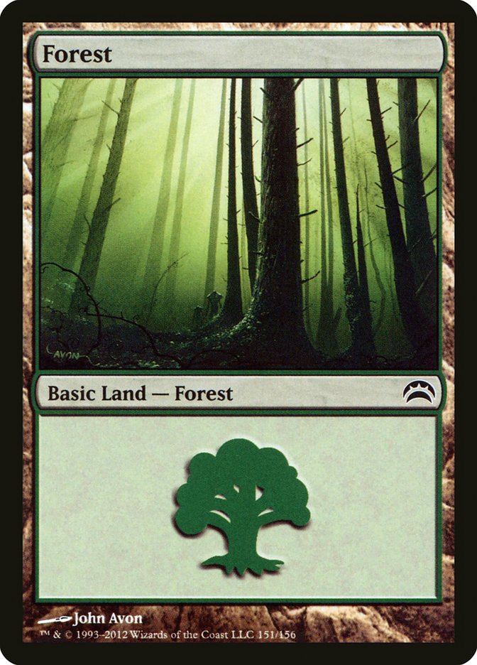 Forest (151) [Planechase 2012] | Card Merchant Takapuna