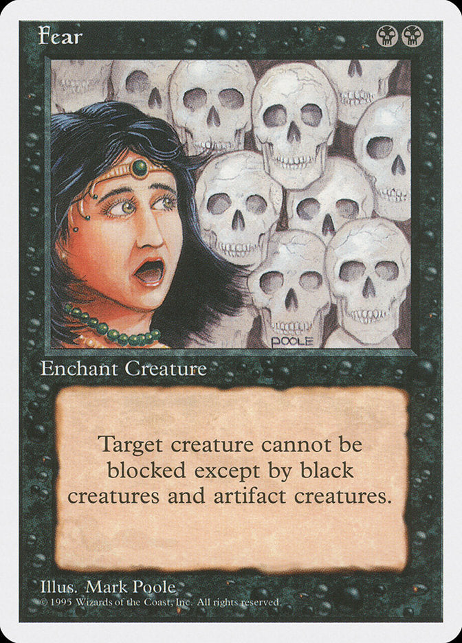 Fear [Fourth Edition] | Card Merchant Takapuna