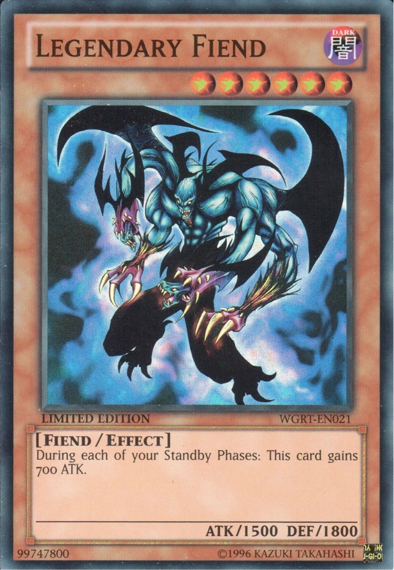 Legendary Fiend [WGRT-EN021] Super Rare | Card Merchant Takapuna