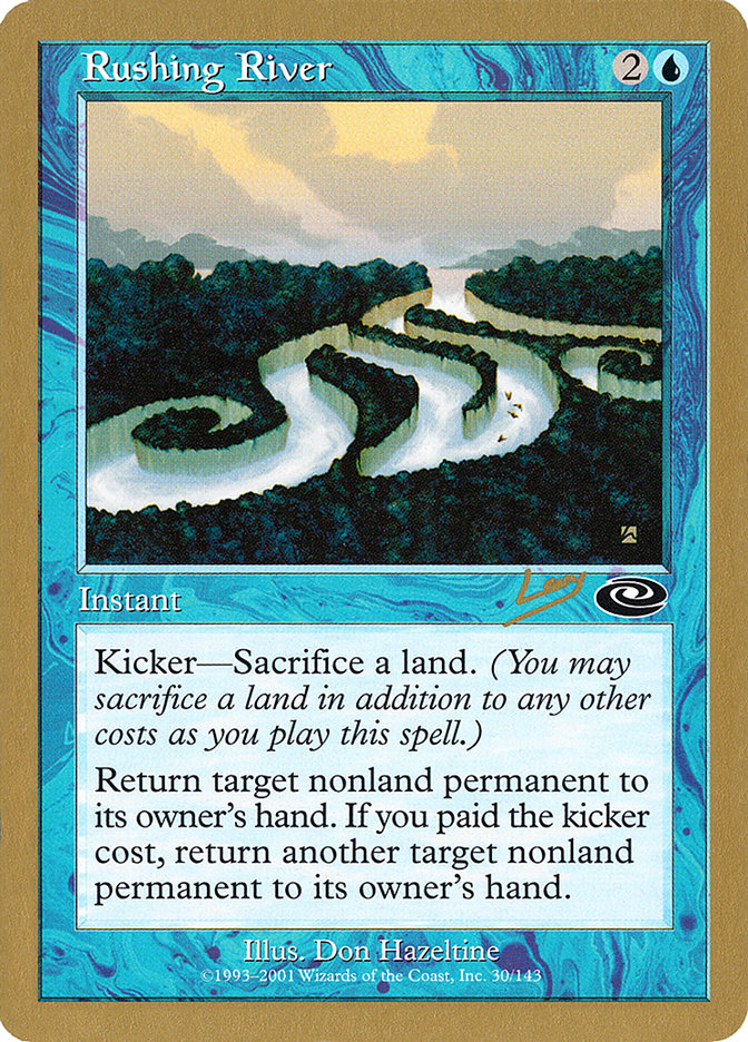 Rushing River (Raphael Levy) [World Championship Decks 2002] | Card Merchant Takapuna