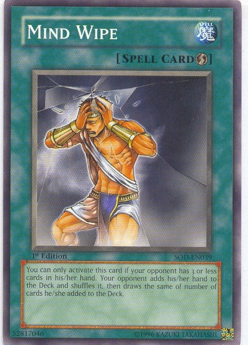 Mind Wipe [SOD-EN039] Common | Card Merchant Takapuna