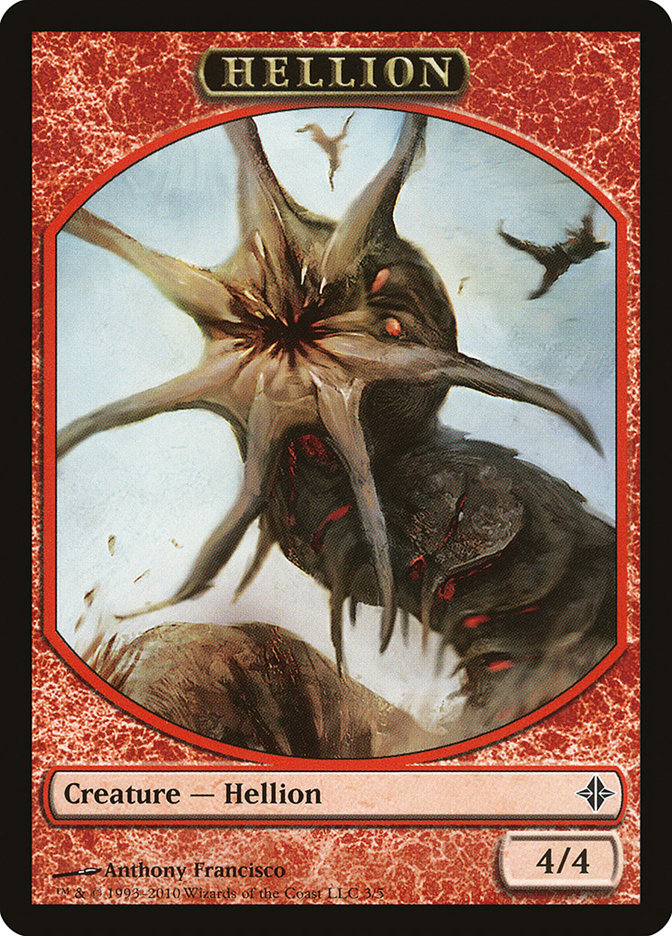 Hellion Token [Rise of the Eldrazi Tokens] | Card Merchant Takapuna