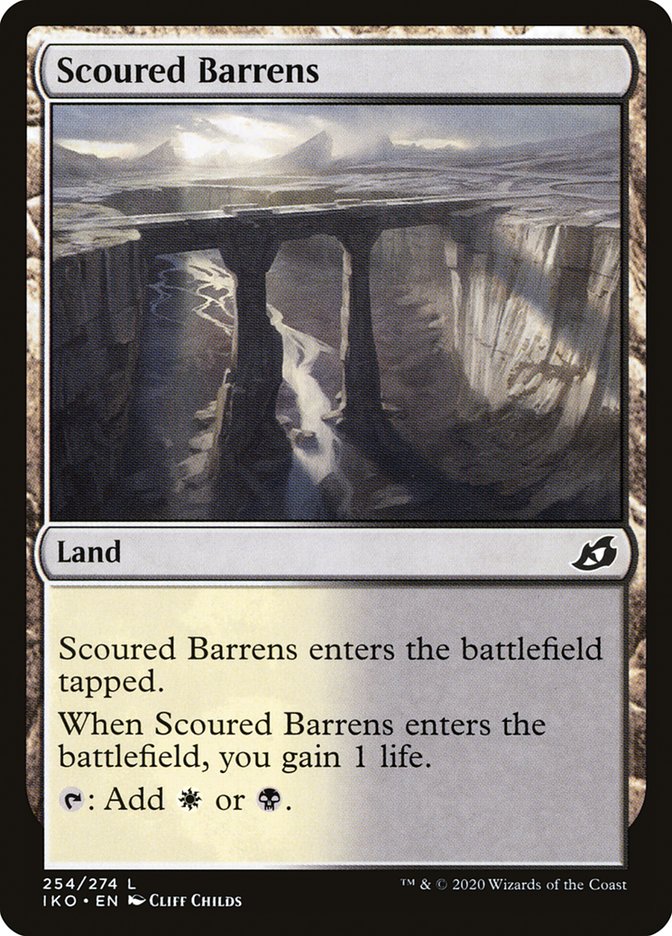 Scoured Barrens [Ikoria: Lair of Behemoths] | Card Merchant Takapuna