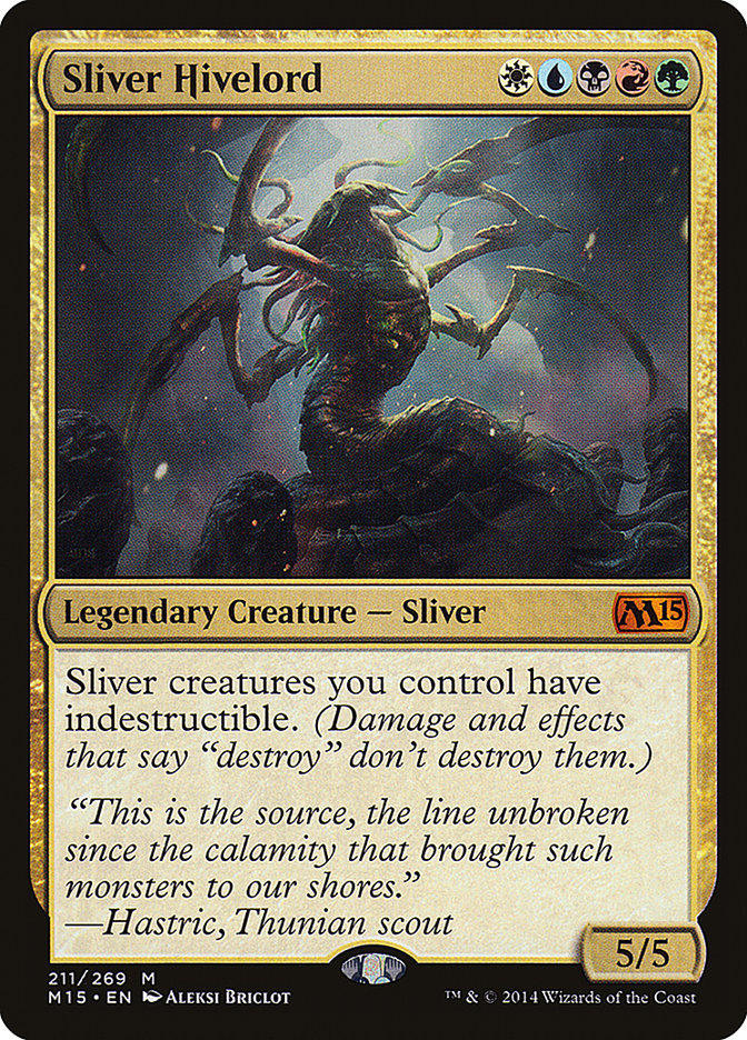 Sliver Hivelord [Magic 2015] | Card Merchant Takapuna