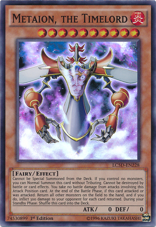 Metaion, the Timelord [LC5D-EN228] Super Rare | Card Merchant Takapuna