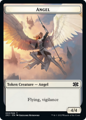 Zombie // Angel Double-Sided Token [Double Masters 2022 Tokens] | Card Merchant Takapuna