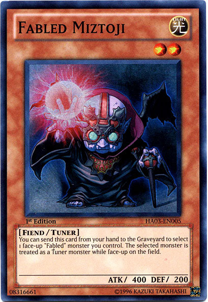 Fabled Miztoji [HA03-EN005] Super Rare | Card Merchant Takapuna