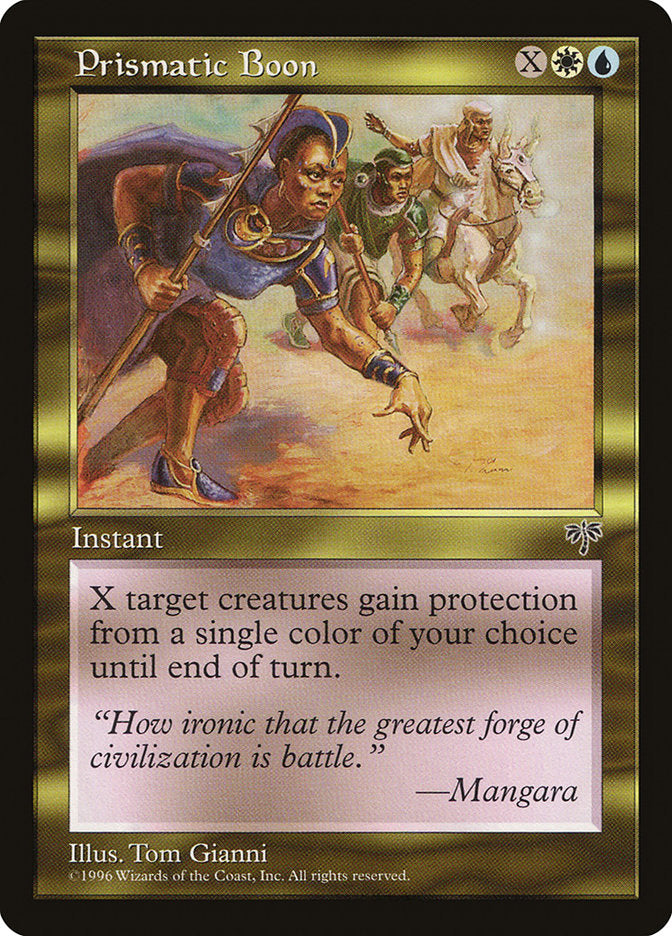 Prismatic Boon [Mirage] | Card Merchant Takapuna