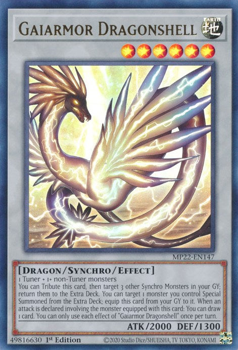 Gaiarmor Dragonshell [MP22-EN147] Ultra Rare | Card Merchant Takapuna