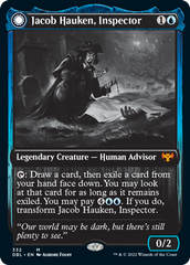 Jacob Hauken, Inspector // Hauken's Insight [Innistrad: Double Feature] | Card Merchant Takapuna