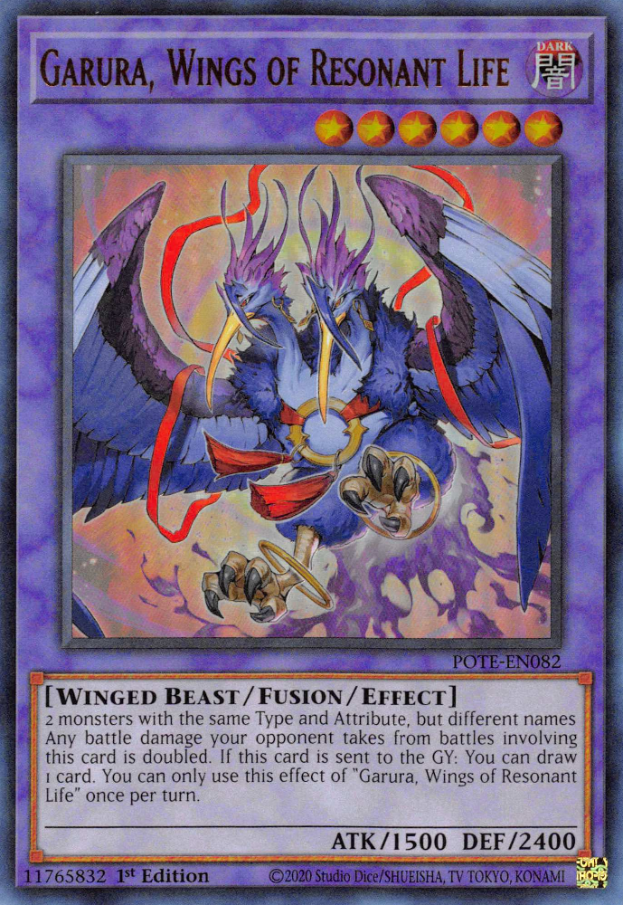 Garura, Wings of Resonant Life [POTE-EN082] Ultra Rare | Card Merchant Takapuna