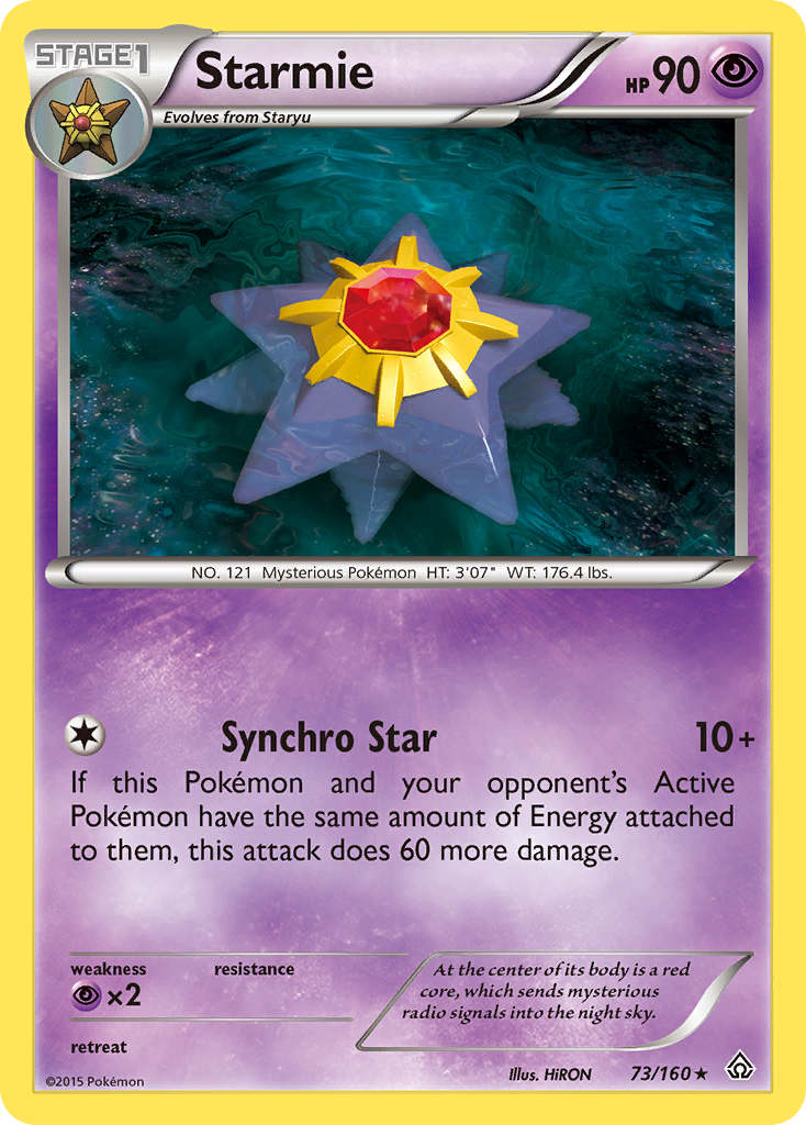 Starmie (73/160) [XY: Primal Clash] | Card Merchant Takapuna